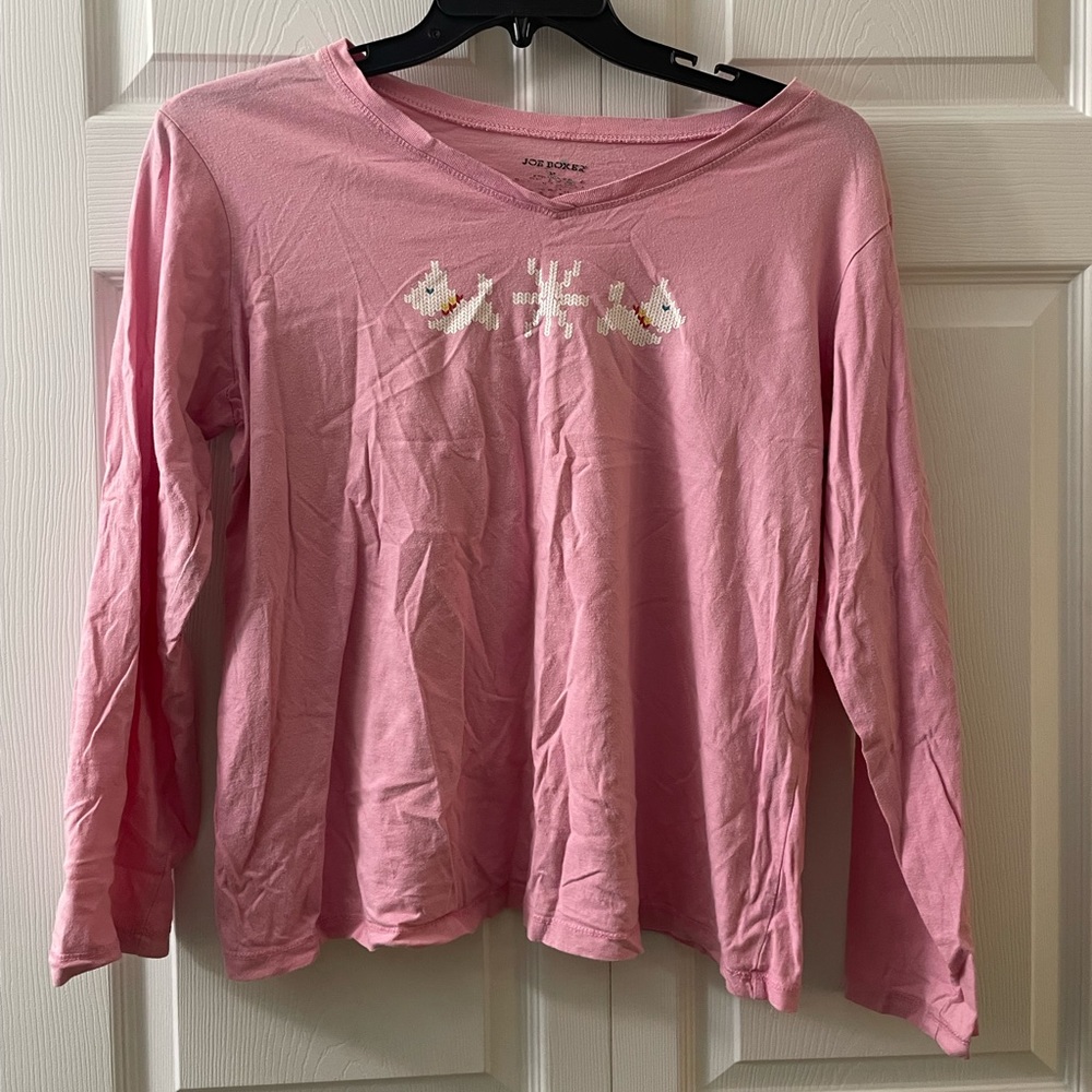 🐮Joe Boxer pink long sleeve shirt🐮